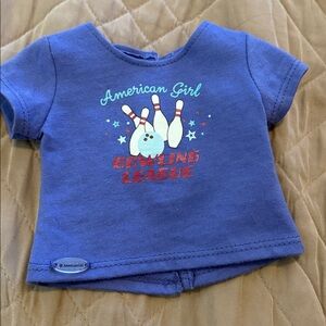 American girl bowling league outfit
